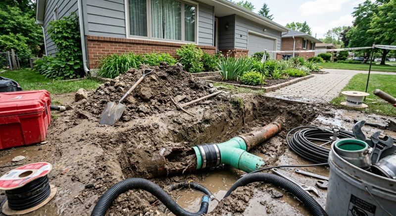 Sewer Line Unclogging in Columbus, OH